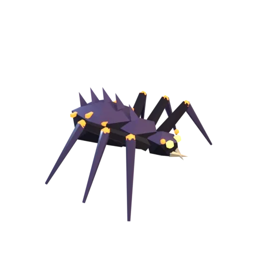 Crawler: a generated low-poly game asset